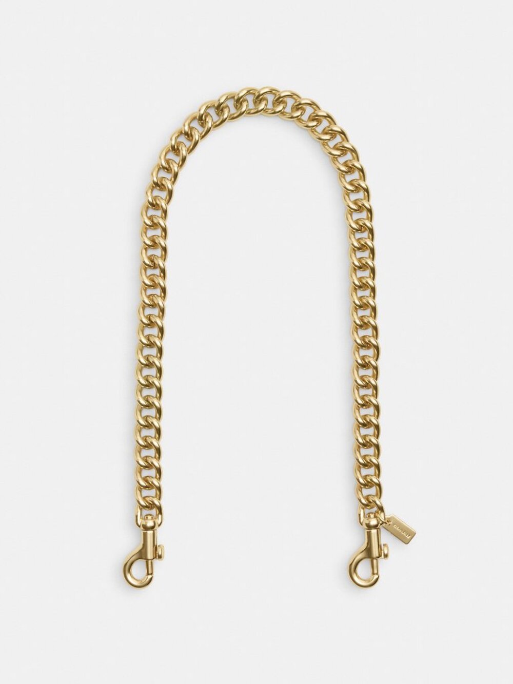 Coach Outlet Gold Chunky Chain Shoulder Strap